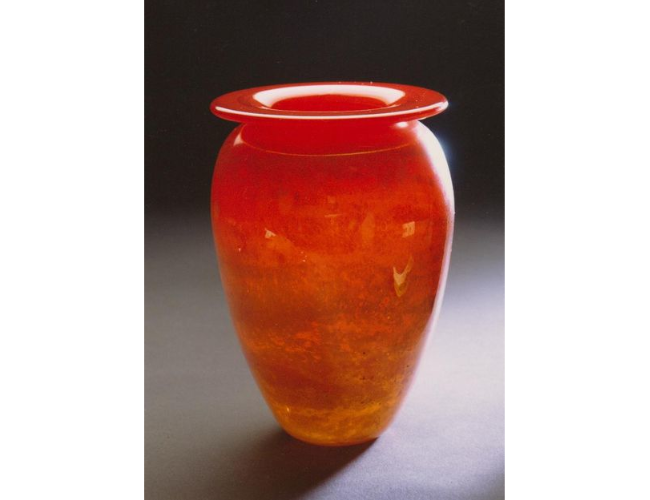 Vase Urne rouge